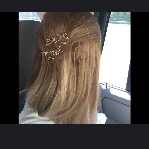 LAST PAIR*Beautiful Branch Hair Pin Set - Picture 4 of 8